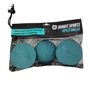 Used BANDIT SPORTS SPLIT BALLS BB/SB Training Aid 11347-S000256419