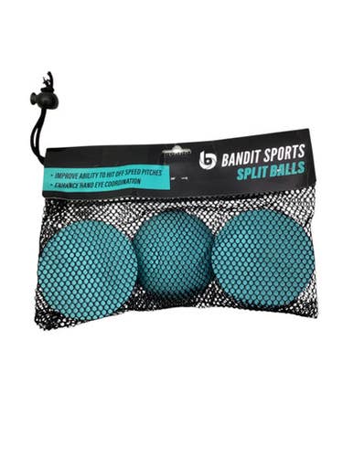 Used BANDIT SPORTS SPLIT BALLS BB/SB Training Aid 11347-S000256419