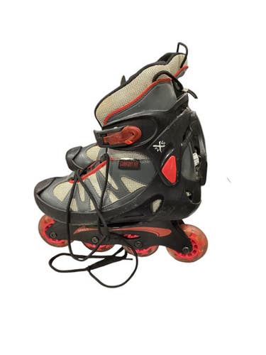 Used SKATES Senior Rec Fitness Skates Black Adjustable 11347-S000256407