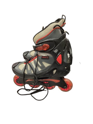 Used SKATES Senior Rec Fitness Skates Black Adjustable 11347-S000256407