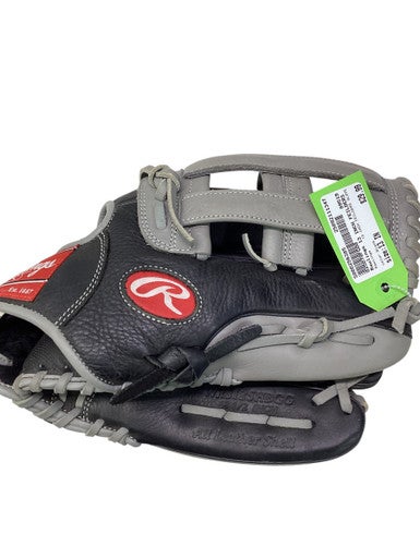 Used Rawlings 13 INCH FEILDERS GLOVE BB/SB Glove RH Throw Black 13" 11347-S000256385
