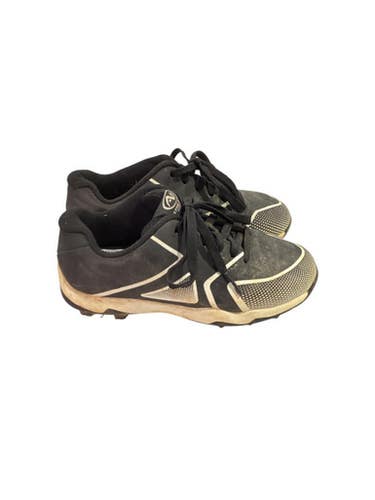 Used Athletic Works BLK/WHT BB/SB Cleats Black Youth 12.0 11347-S000256361