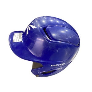 Used Easton BLUE HELMET Batting Helmet No Mask Royal Blue One Size 11347-S000256359