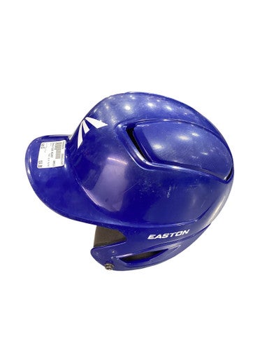 Used Easton BLUE HELMET Batting Helmet No Mask Royal Blue One Size 11347-S000256359