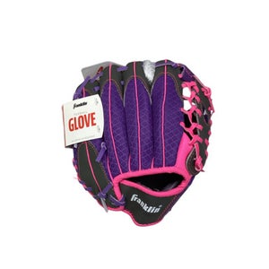 Used Franklin TEEBALL GLOVE BB/SB Glove RH Throw Purple 9 1/2" 11347-S000256358