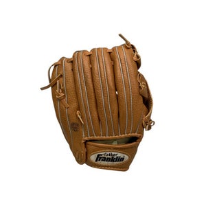 Used Franklin KIDS GLOVE BB/SB Glove RH Throw Brown 9 1/2" 11347-S000256357