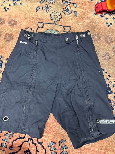 SKI CLEAROUT! Black Medium/Large Adult Unisex Spyder Shorts (Used)
