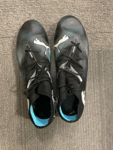 Used Puma Soccer Cleats Black Senior 8.5 11614-S000222373