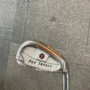 Used Spalding PRO IMPACT Mens Individual Iron RH 5 Iron 11614-S000222263
