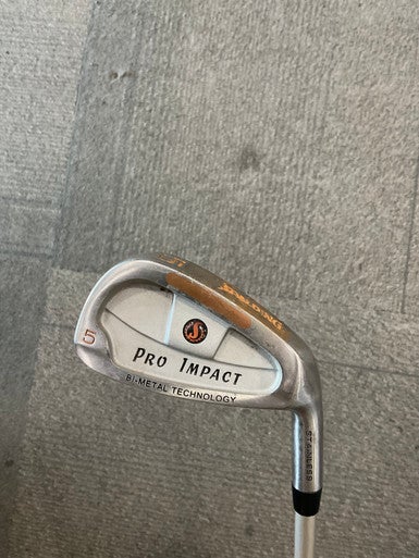 Used Spalding PRO IMPACT Mens Individual Iron RH 5 Iron 11614-S000222263