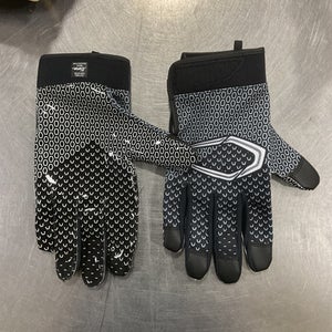 Used Cutters GAME DAY RECEIVER GLOVES FB Gloves White L/XL 11614-S000222254
