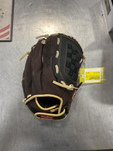 Used Rawlings THE MARK OF A PRO BB/SB Glove RH Throw Chocolate 12 1/2" 11614-S000222251