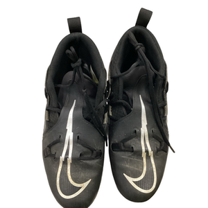 Used Nike ALPHA Adult FB Cleats Black Senior 9 11613-S000168668