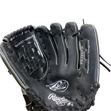 Used Rawlings PLAYERS SERIES BB/SB Glove RH Throw Black 11" 11760-S000082632