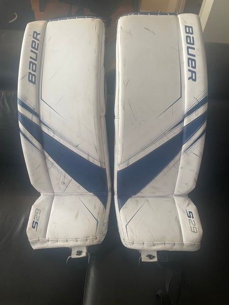 Medium Bauer Supreme S29 Goalie Leg Pads (Used)