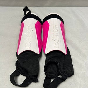 Used Adidas Soccer Shin Guards Adult Pink LG 11490-S000266020