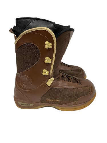 Used 5150 BOOTS Mens Snowboard Boots Brown Senior 8 11847-S000029708