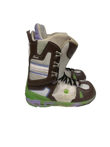 Used Burton HAIL Mens Snowboard Boots Brown Senior 11 11847-S000029709