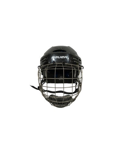 Used Bauer REC USE ONLY Helmet Cage Combo Black LG 11847-S000029696
