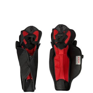 Used CCM Senior Shin Guards Black 16" 11847-S000029689