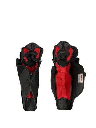Used CCM Senior Shin Guards Black 16" 11847-S000029689