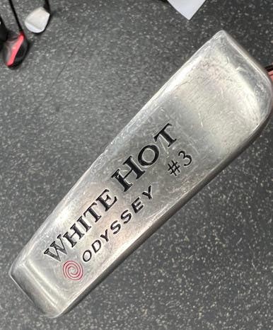 Used Odyssey WHITE HOT 3 Mens Putter RH 11497-S000152437