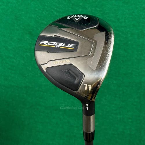 Callaway Rogue ST MAX 27 Fairway 11 Wood Cypher Fifty 5.0 Graphite Seniors