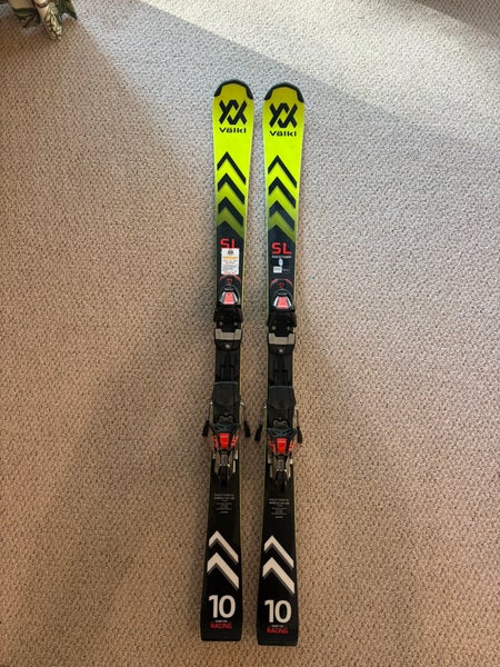 2024 Volkl 136 cm Racetiger SL Skis With Market Bindings (Used)