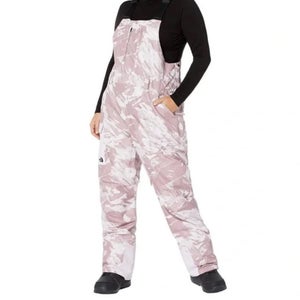 Plus Size North Face 2X Women's Freedom Insulated Lavender Mist Tonal Mountainscape (Used 1 season