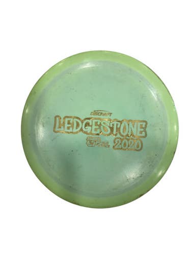 Used Discraft SWIRL GLO FORCE Disc Golf Driver Green 11884-S000053241