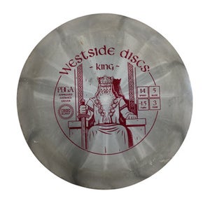 Used Westside BURST KING Disc Golf Driver Grey 11884-S000053240