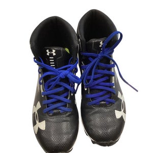 Used Under Armour Jr FB Cleats Black Junior 05 11884-S000053216
