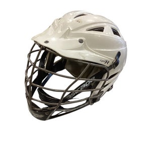 Used Cascade CPV-R Lacrosse Helmet White MD 11884-S000053209