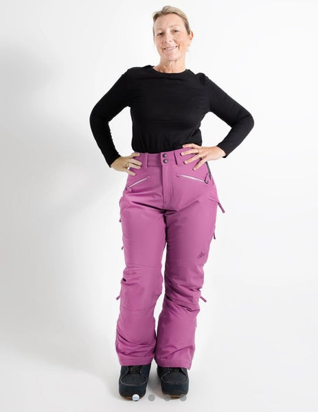 Nobody’s Princess 22-24 Orchid Women's Plus Size Ski Pants (Used 1 season)