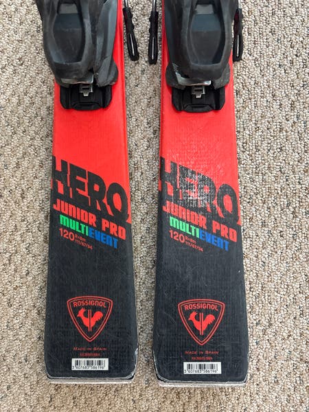 Kid's Rossignol Hero Jr Multi Event 120 cm Racing Skis With