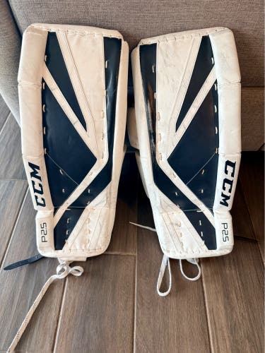 24" CCM Premier P2.5 Goalie Leg Pads (Used)