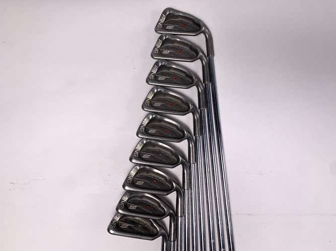 Ping ISI Iron Set 3-PW+SW Red Dot 1* Flat Cushin JZ Regular Steel Mens RH