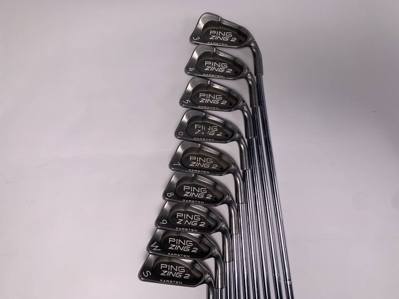 Ping Zing 2 Iron Set 3-PW+SW Black Dot Regular Steel Mens RH