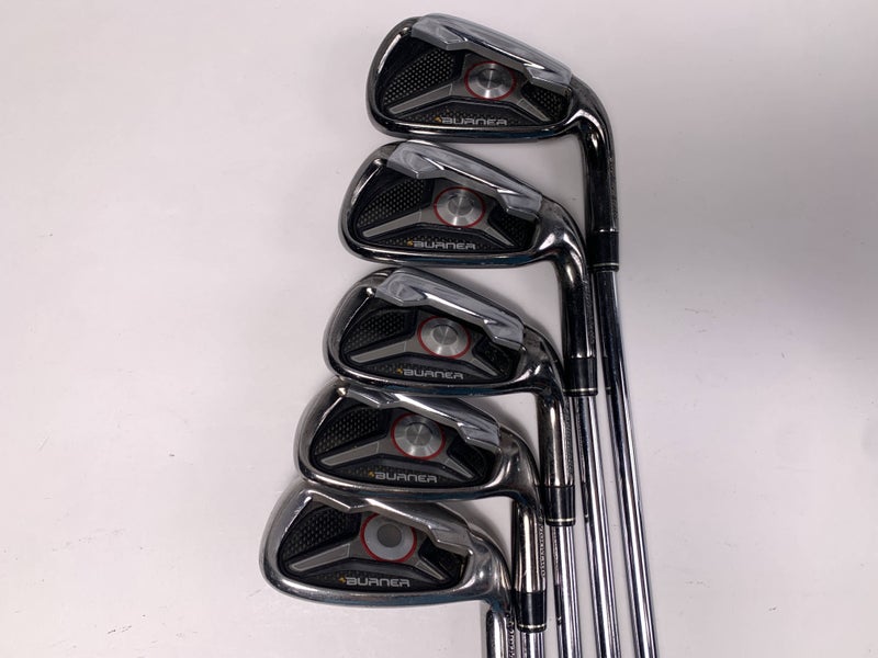 TaylorMade Burner 2009 Iron Set 5-PW Burner Superfast 85g Regular RH No 7 iron