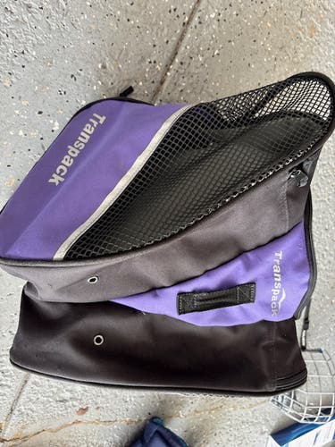 Purple Girls Small / Medium Transpack Backpack (Used)