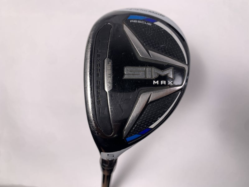 TaylorMade SIM MAX 5 Hybrid 25* Fujikura Vista Pro R2 50g Senior LH