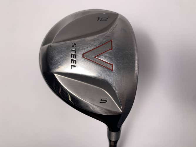 TaylorMade V Steel 5 Fairway Wood 18* MAS2 Ladies Graphite Womens RH