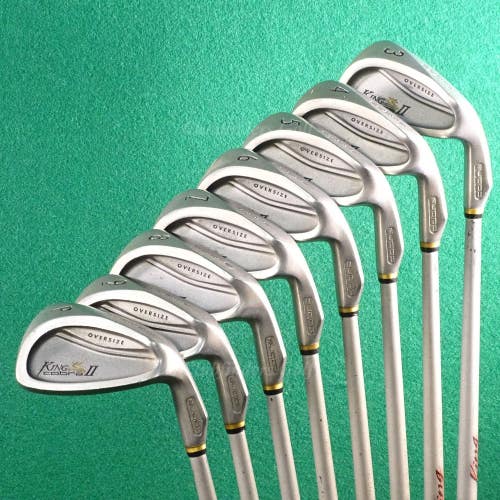 King Cobra II Oversize '97 3-PW Iron Set Factory IQ System Graphite Regular