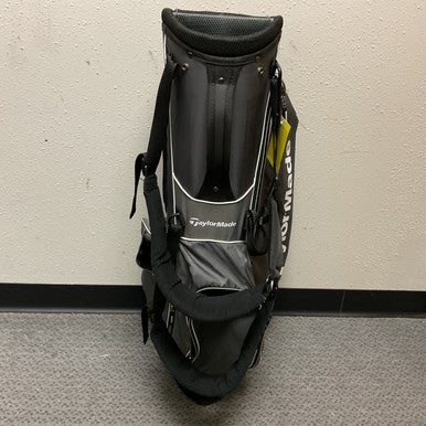 Used Taylormade 5.0 Mens Stand Bag Black And Grey 11855-S000191621