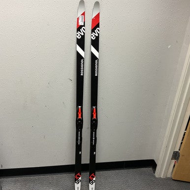 Used Rossignol EVO XT55 Boys XC Ski/Binding White/Black/Red 155 cm 11855-S000191601