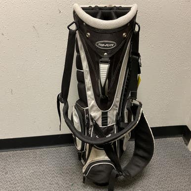 Used Top Flite GAMER Mens Stand Bag Black And White 11855-S000191570