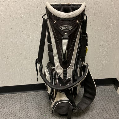 Used Top Flite GAMER Mens Stand Bag Black And White 11855-S000191570
