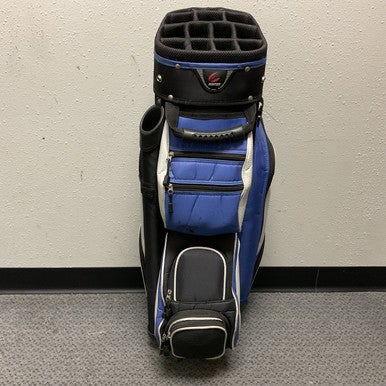 Used HUNTER Mens Cart Bag Royal Blue And Silver 11855-S000191556