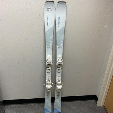 Used Head EASY JOY Womens DH Ski/Binding White And Silver 148 cm 11855-S000191514