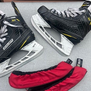 Bauer Supreme M1 Hockey Skates Regular Width Pro Stock Size 4.5 (Used)